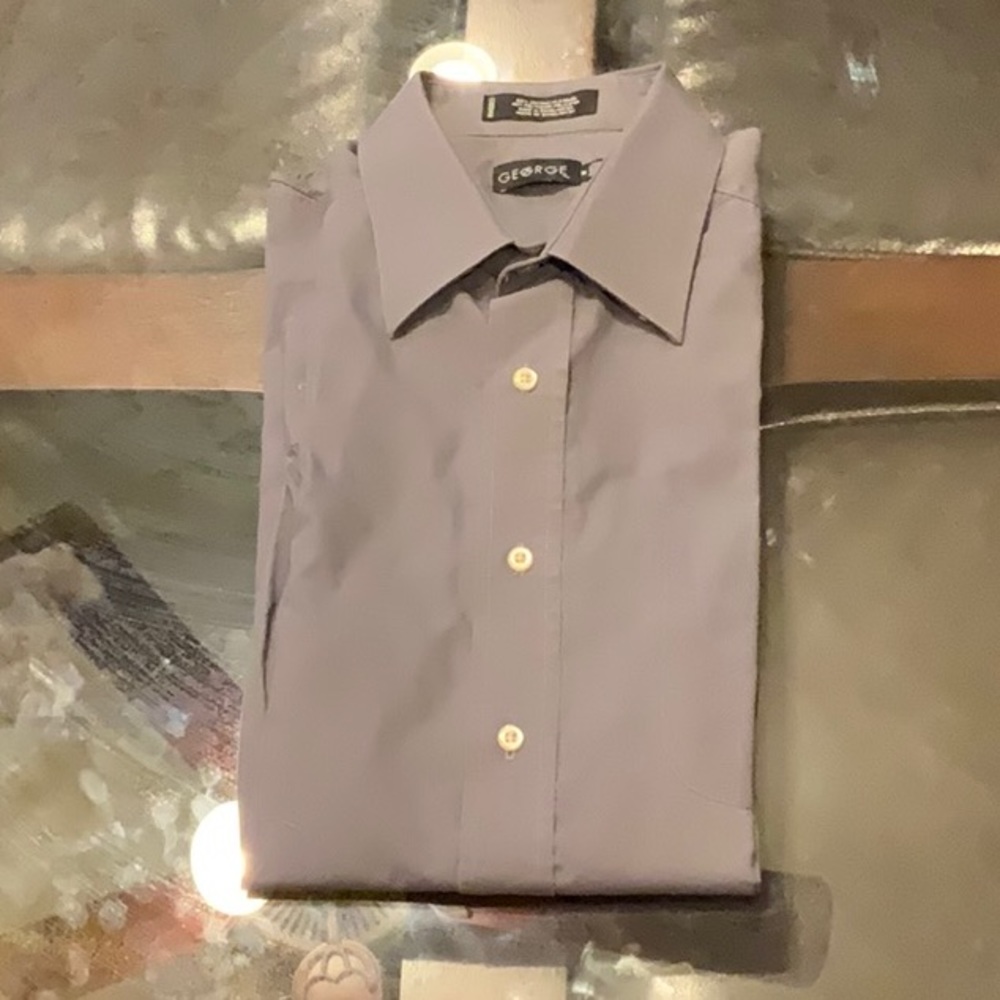 Formal Button Up Gray Shirt